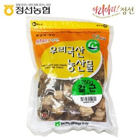 Jeongseon Agricultural Cooperative 정선농협 5일장 약선재료 갈근 250g(1봉) Jeongseon Nonghyup 5-Day Market Herbal Ingredients Galgeun 250g (1 bag)