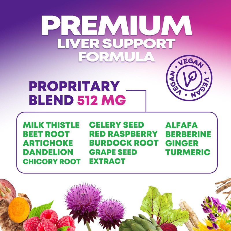 Gentle Liver Cleanse Detox & Repair Formula - Advanced Liver