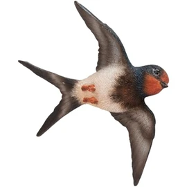 Oubia Mini Soaring Swallow Magnet 2.6 x 0.6 x 2.3 inches (6.5 x 1.6 x 5.8 cm) Doll Figurine Figurine Animal Garden Decoration Realistic Cute Bird H24142
