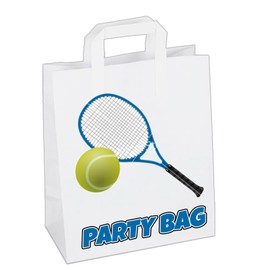 Tennis Party Bags Goody Loot Treat Gift Bags (Pack of 6)