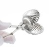 sourcing map 1 Pcs Seashell Snap Tea Ball Infuser with