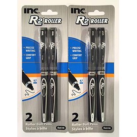 Inc. R-2 Roller Ball Pens (4 Count)