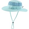 Connectile Unisex Outdoor Mesh Safari Hat, Solid, Wide Brim, UV