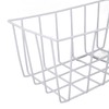 Freezer Storage Basket Refrigerator Divider Organizer Bin Metal Wire Separation