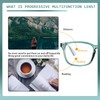 JOSCHOO 2 Pack Progressive Multifocus Computer Reading Glasses Anti Blue
