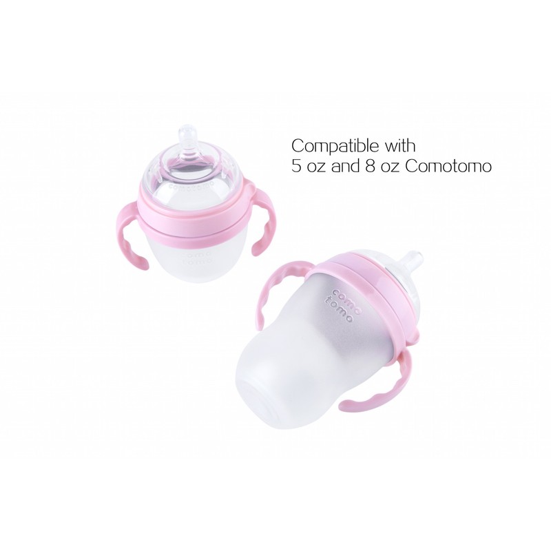 Compatible Baby Bottle Handle for Comotomo Bottles 8 oz &