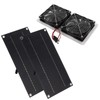 Solar Panel Fan Kit Waterproof Portable Environment Friendly Solar Exhaust