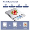Small Digital Scale for Cooking and Baking,3kg/0.1g,Kitchen Scale,Food Scale,with Blue