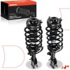 A-Premium Front Pair (2) Complete Strut & Coil Spring Assembly