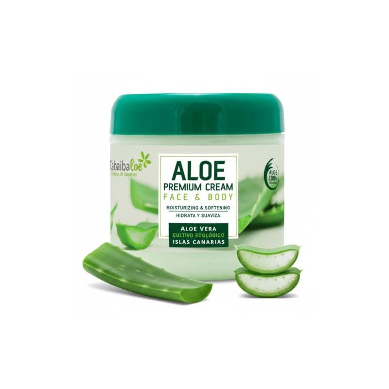 Tabaibaloe, Creme Premium Vera Cream Face and Body ml, Aloe