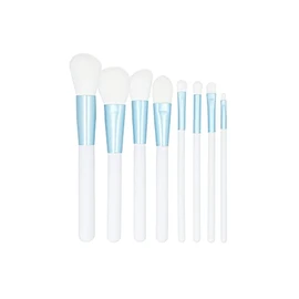 T4B MIMO 9-Piece Makeup Brush Set, White