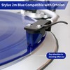 Replacement Stylus 2M Blue Compatible with Ortofon Fluance Rt83 Rt84