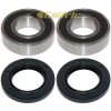 Caltric Front Wheel Ball Bearing And Seal Kit for Suzuki