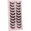 Eyelashes Russian Volume Strip Lashes 5 Styles Mixed Natural Wispy