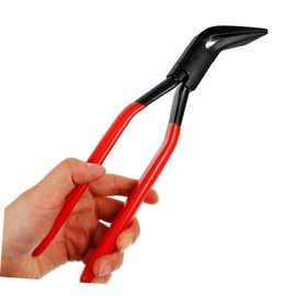 WOONEKY Standing Seam Metal Bender Tool Precision Seaming Pliers for Sheet Metal Bending and Flattening Bend Angle Ergonomic Non- Handle Compact Design for Easy Portability