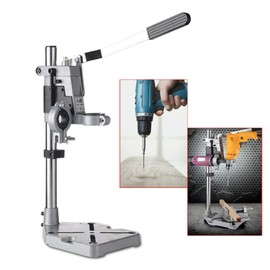 Double-hole Electric Hand Drill Grinding Rack Stand Hanger Electric Drill Holder Bracket Grinder Rack Stand Clamp Woodworking Tool (US STOCK)