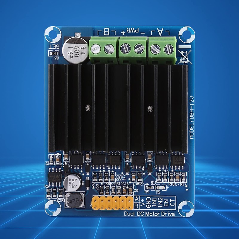 1pcs DC5-12V ZH-30A Módulo de la Unidad de Motor Dual