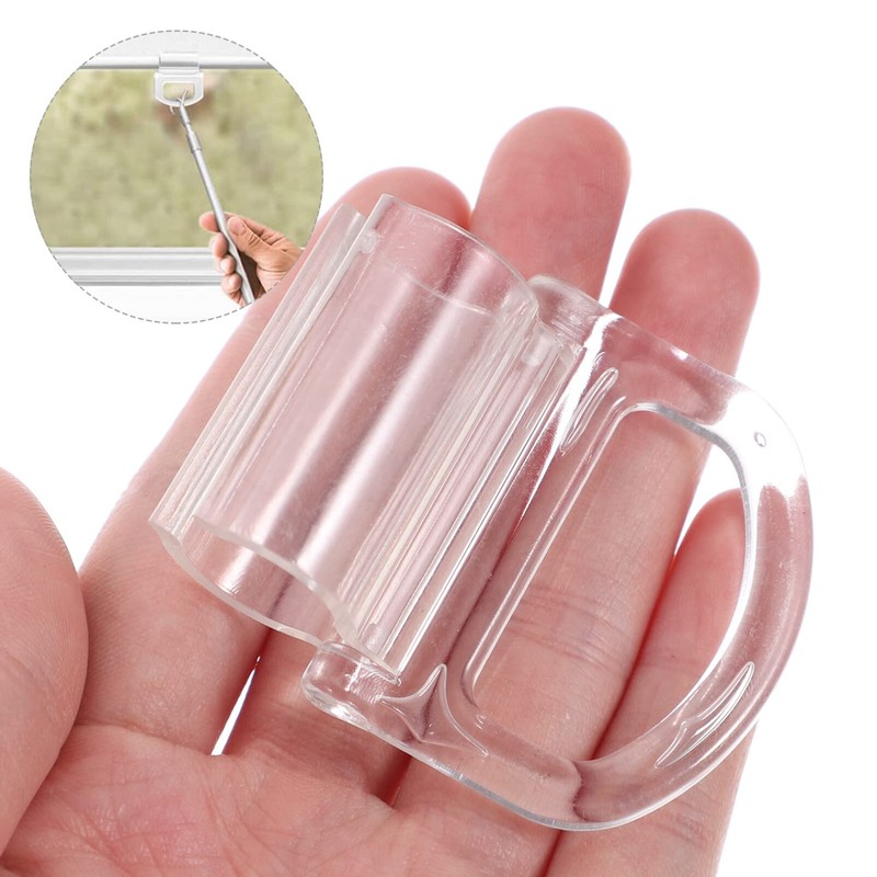 DOITOOL 10pcs Roller Roller Blind Handle Plastic Curtain Window Blinds