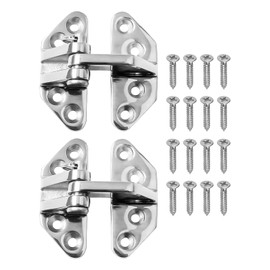 HZSIFU 2.75" x 2.6" Marine Hatch Hinge, Heavy Duty Long Reach Hinge with Removable Pin, Stainless Steel 316 Hardware Boat Door Hinges for Ship Kayak RV Yacht