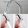 Wasserhahn Aufsatz Schwenkbar 360° Drehbar, Doppelfunktion Brause & Strahl mit