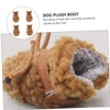 Kisangel 3sets Dog Shoes Winter Warm and Protective Pet Boots