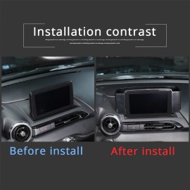 e-power-auto-Trim Dashboard Storage Box Center Console Organizer For 2016-24 Mazda MX5 MX-5 Miata