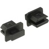 Delock 64026 Black 10pc (S) Safety Cap for Plug Safety