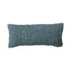 Creative Co-Op Hand-Woven Fabric Indoor/Outdoor Lumbar Pillow, Dusty Blue