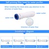 Hunken 6 Pcs 1/4" (6.4 MM) Push-to-Connect One-Way Check Valve,