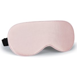 LaCourse Natural Pure Mulberry Silk Kids Eye Mask with One Travel Pouch. Soft & Comfortable Eye Mask for Sleeping, Complete Blackout Kids Sleep Mask with Adjustable Strap for Girls