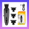 Kemei 2293 Cordless Hair Trimmer – 0mm Zero Gapped, Pro