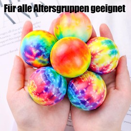 Koogel Pack of 12 Stress Balls, Anti-Stress Balls, Kneading Ball, Finger Exercise Ball for Relieving Anxiety, Anger as a Gift for Children and Adults