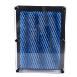 3D Pin Art Board Toys,Enhance Imagination Rectangle 3D Handprint Pinboard Toy DIY (L)