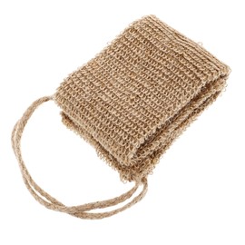 Beavorty Bath Towel Exfoliating Back Brush Set Shower Towels for Women Back Scrub for Men Soft Jute Body Scrubber