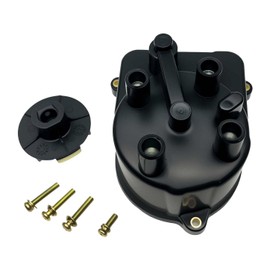 HYNYHT Ignition Distributor Cap and Rotor Kit Set 30102-P54-006 Compatible with 1998-2002 Accord 1992-2000 Civic 1994-1997 Civic del Sol 1997-2001 CR-V 1992-2001 Integra