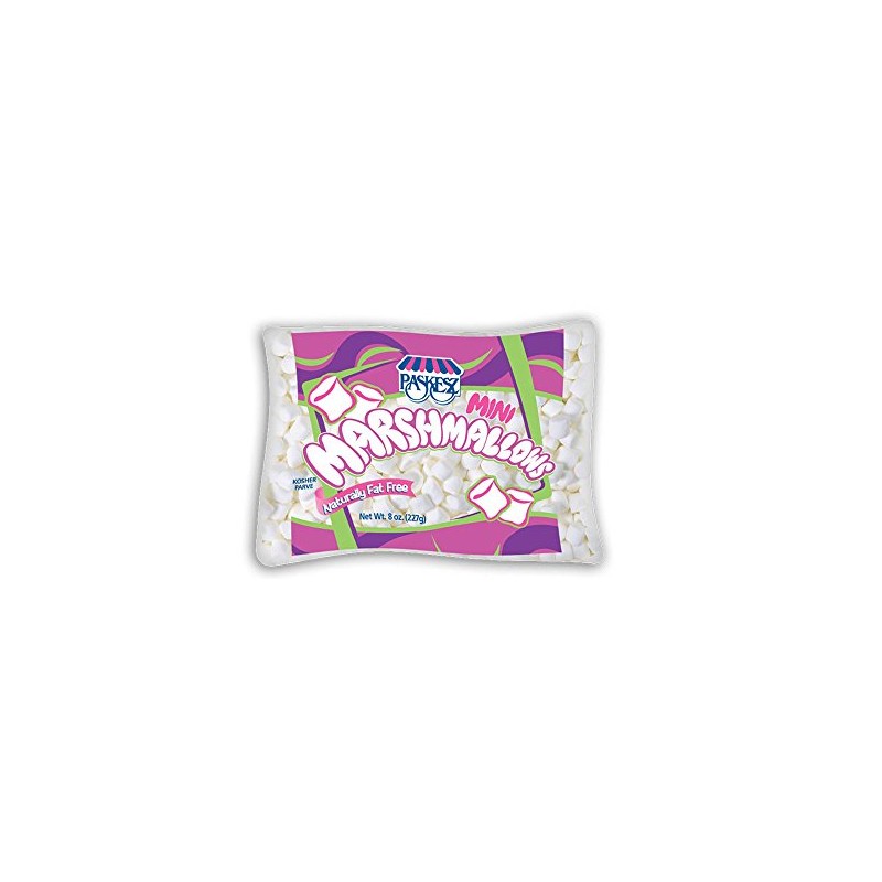 Paskesz Mini Marshmallows 8 Oz. (Pack of 12)
