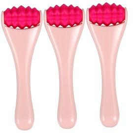 FOMIYES 3pcs Eye Skin Roller Device Ergonomic Face Tool for Skin Care Compact and Portable Smooth for Easy Cleaning for Applying Eye Cream and Serums