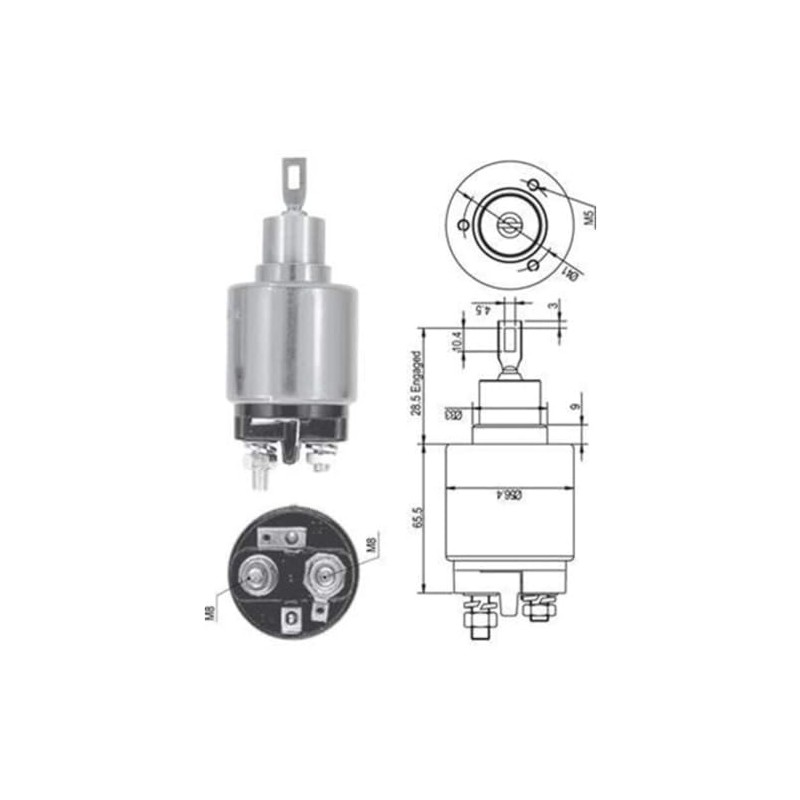 Magneti Marelli 940113050126 Magnetic Switch Starter