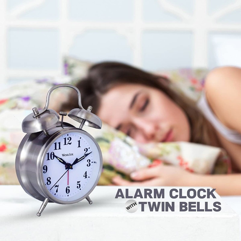 Westclox -Big Ben Twin Bell Alarm Clock | Loud Alarm