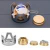 Camping Stove Windproof Vaporizable Portable Liquid Spirit Stove with Stand
