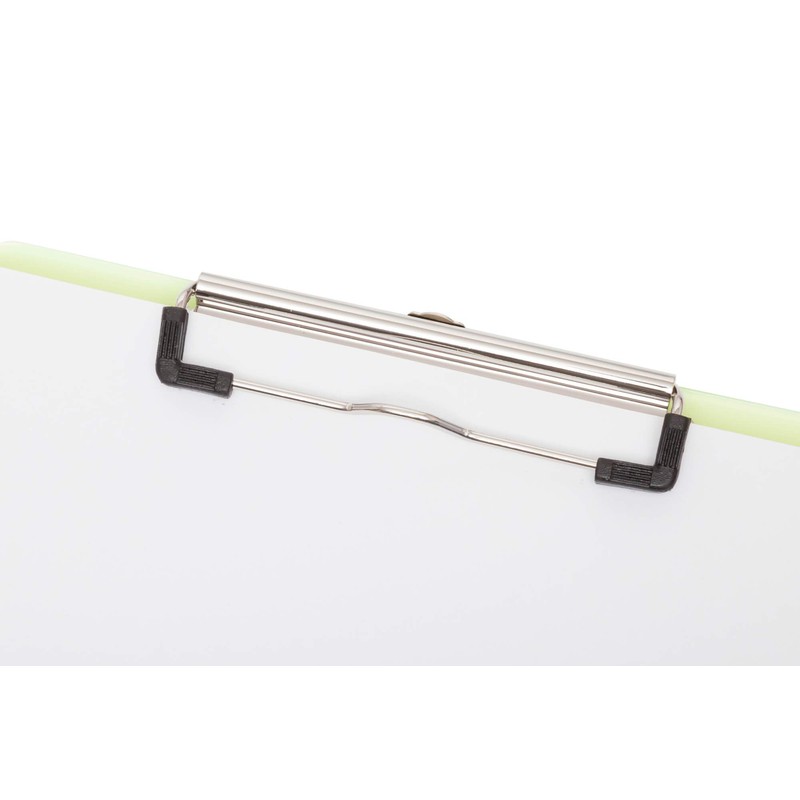 Maul writing board, plastic, A4 clipboard, hanging loop yellow