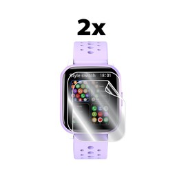 IPG for Butele Kids Smart Watch Hydrogel Screen Protector (2 Units) Invisible HD Clear Film Anti Scratch Guard-Smooth/Self-Healing/Bubble for Butele