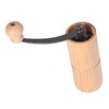 Manual Coffee Grinder Adjustable Detachable Beech Wood Stainless Steel Core