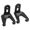2pcs Cooler Mounting Brackets Black Iron Replacement for Polaris RZR