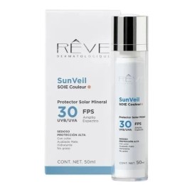 Reve Protector Solar Mineral Sunveil Soie Couleur 30fps 50ml