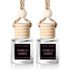 Car Air Freshener Hanging 2 Pack, Vanilla Amber Air Freshener