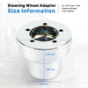 VOONKE Steering Wheel Adapter 3/5 Hole Truck Steering Wheel Adapter