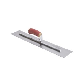 MARSHALLTOWN PermaShape Finishing Trowel, 20 x 5 Inch Broken-In High Carbon Steel Concrete Tool, Made in the USA, PB205D