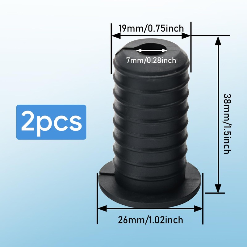 2 PCS Starlink Wall Grommets Kit 3/4" Silicone Wall Bushing-Waterproof