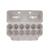 Printed Natural Pulp Egg Cartons Holds Up to Twelve Eggs